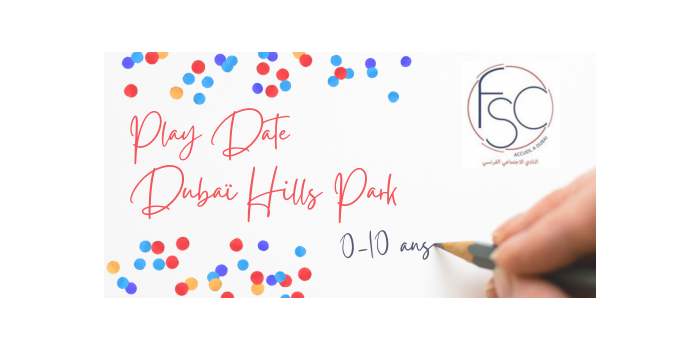 Playdate à Dubaï Hills Park