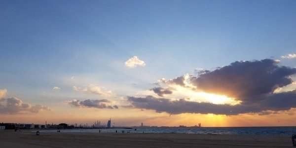 Balade au coucher du soleil