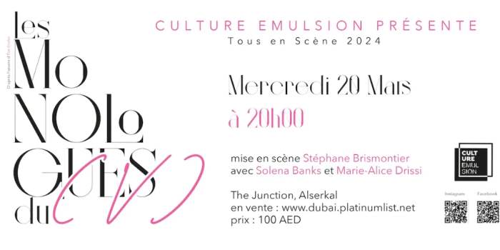 Théâtre Culture Emulsion - Monologues du V.