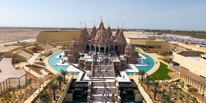 Visite du Temple Hindu - BAPS Hindu Mandir