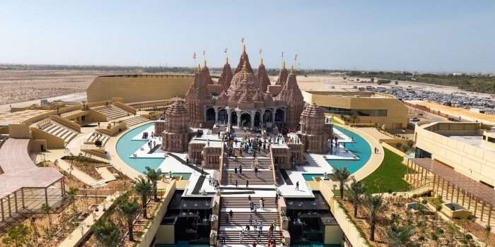 Visite du Temple Hindu - BAPS Hindu Mandir