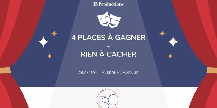 Places de théâtre à gagner 