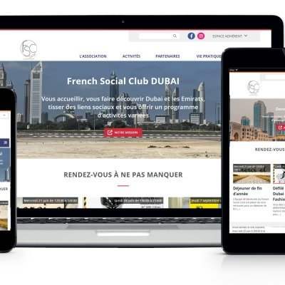 Nouveau site internet de l'association