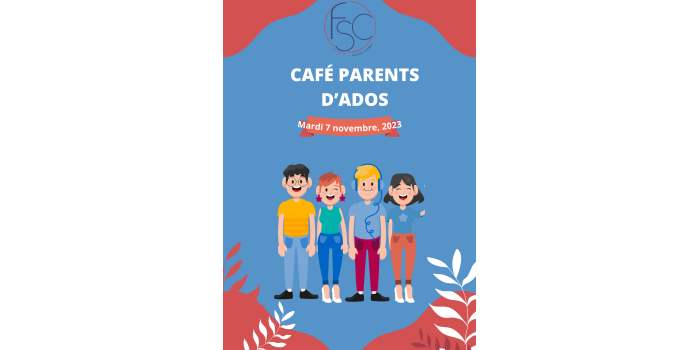 Café Groupe d'échange Parents d'Ados